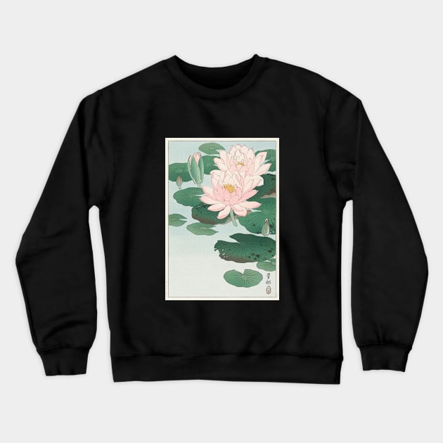 lotus flower paint Crewneck Sweatshirt by chicledechoclo